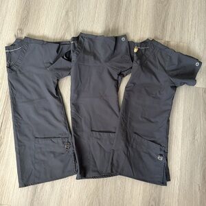 Wonderwink Pewter Scrub Top